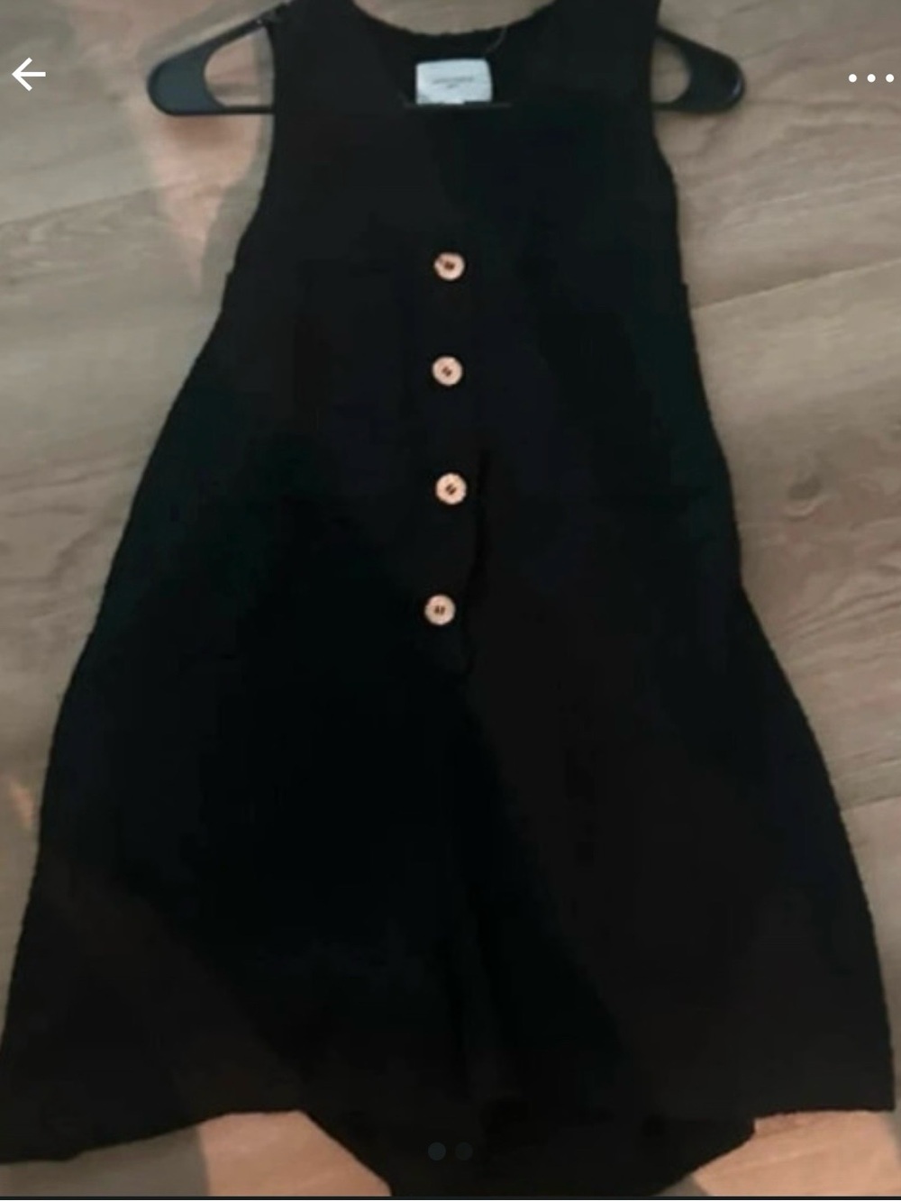 Tuckernuck Pomander Place Black Sleeveless Button-Front Romper
